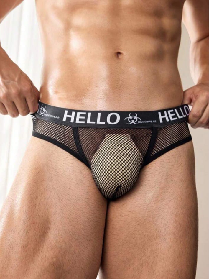 Hello Mesh Jock Brief